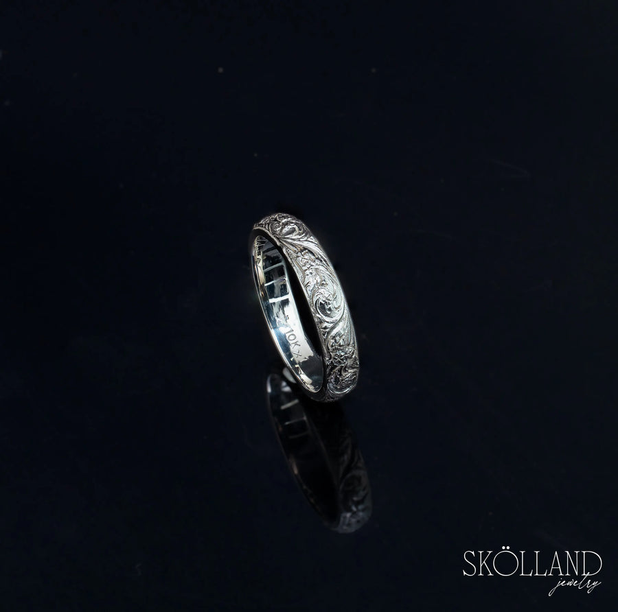 Victorian Garden Ring in Gold