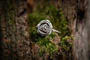 Triple Goddess Ring-Argentium Sterling Silver