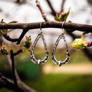 Blut meines Blutes Ohrringe-940 Argentium Sterling Silber