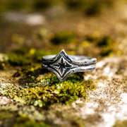 Realtas Vault-Sterling Silver or Gold Ring