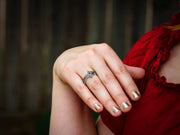 Realtas Vault-Sterling Silver or Gold Ring