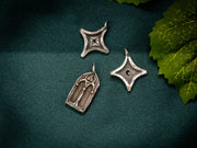 Lunas Shadow Charm-Sterling Silver or Gold