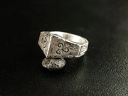 Eamon Ring-Unisex Triskelion Ring-Argentium Sterling Silver
