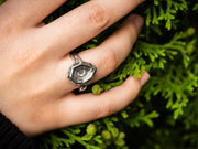Celena Ring-Sterling Silver & Clear Quartz- SOLD OUT