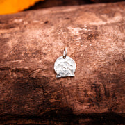 Round Fairy Door Charms-Argentium Sterling Silver