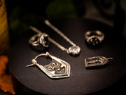 Celena Necklace-Sterling Silver & Clear Quartz-LIMITED