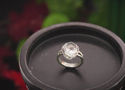 Celena Ring-Sterling Silver & Clear Quartz- SOLD OUT