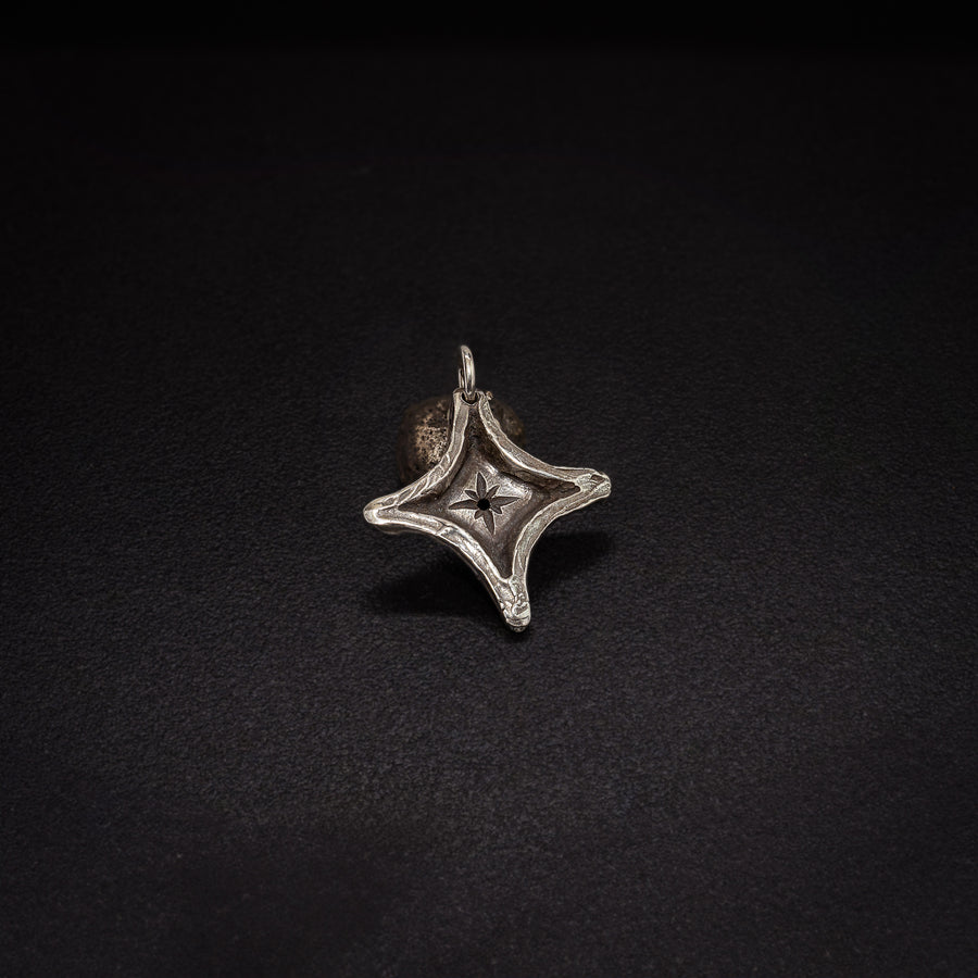 Realtas Shadow Charm-Sterling Silver or Gold