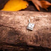 Spellbook Charm-One Of A Kind-Argentium Sterling Silver