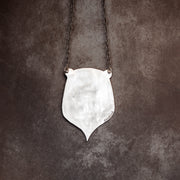 Scottish Thistle Portrait Style Statement Necklace