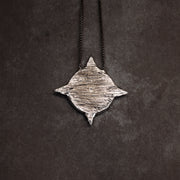Ekklesia Necklace-935 Sterling Silver,Patina & Citrine