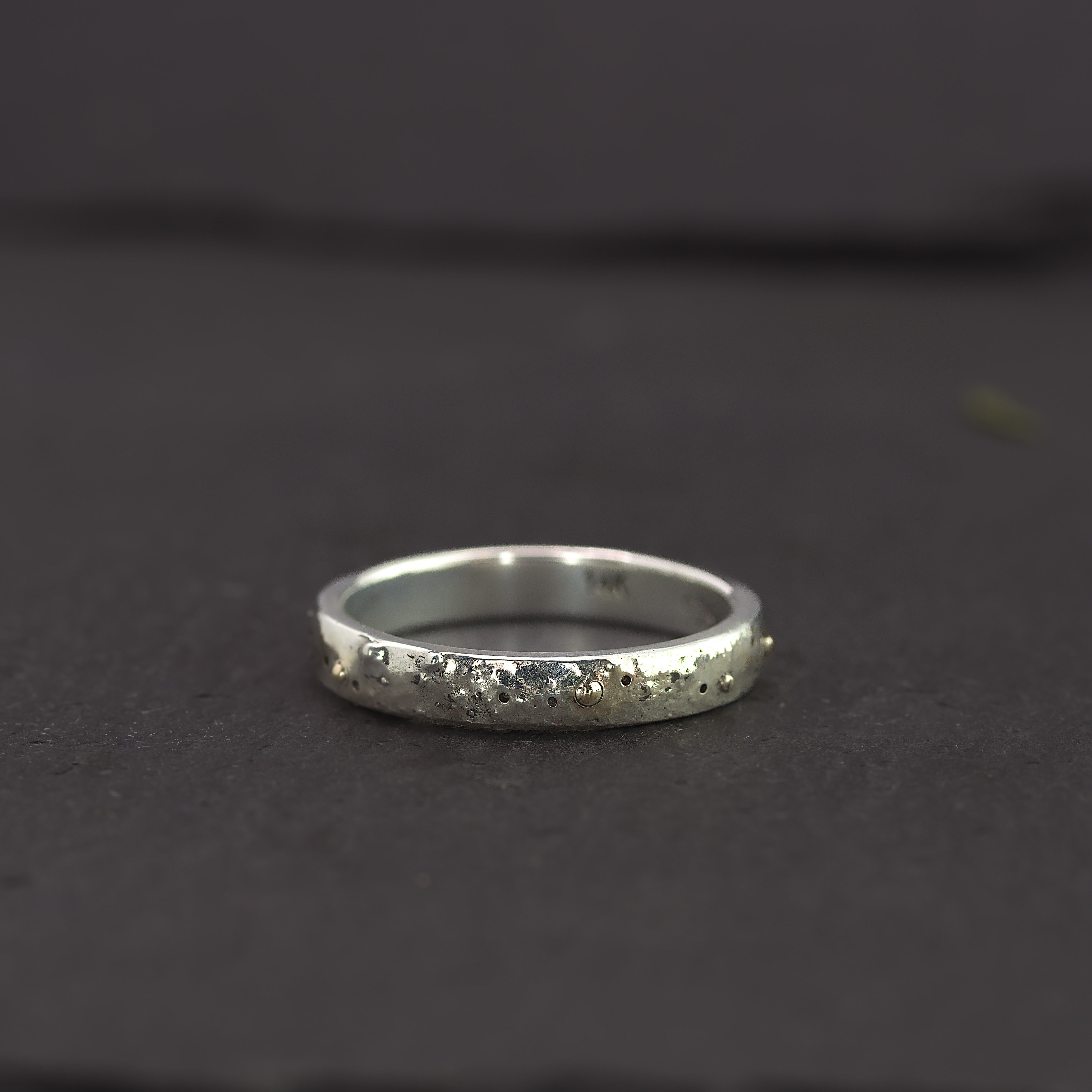 Bague Stardust Argent & Or-935 SS & Or 14K-
