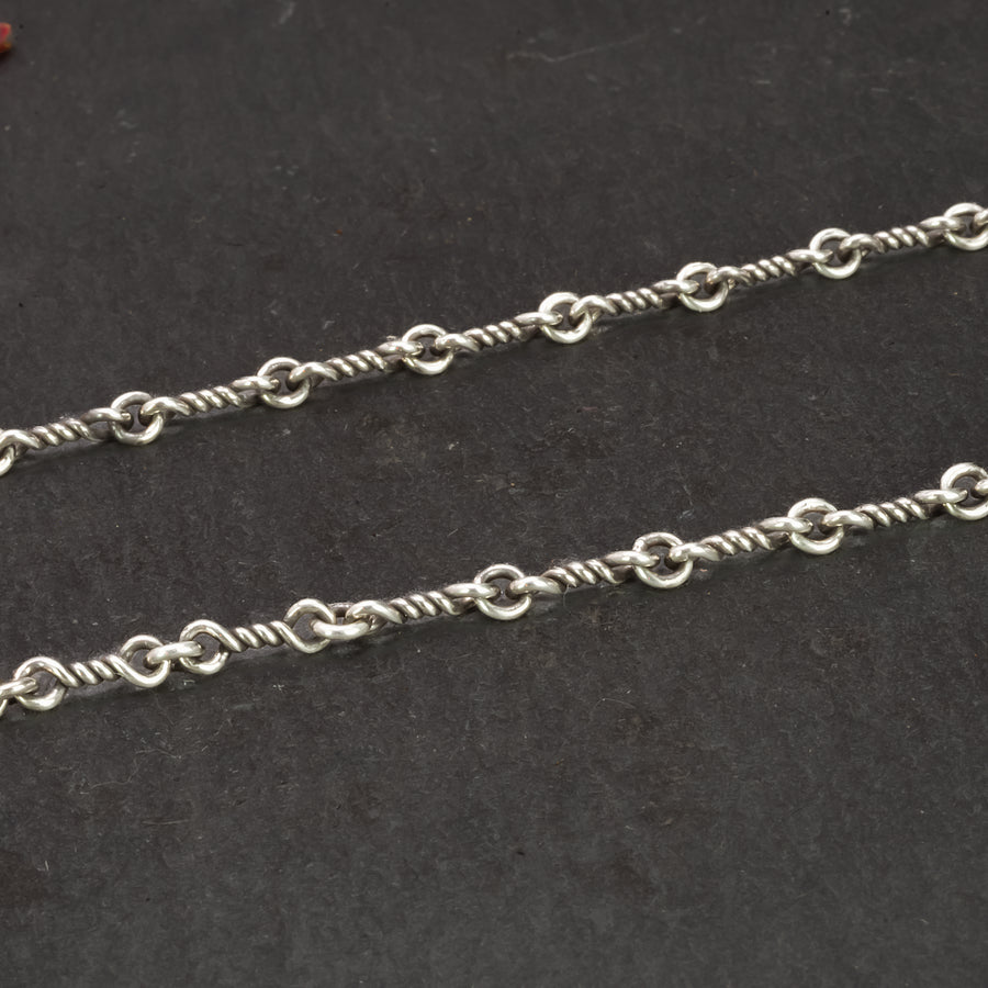 Effero Necklace-935 SS,Garnet & Patina- From Forests to Arches