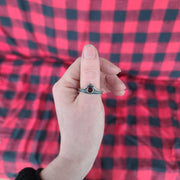 Simple Textured Devoro Bands-Sterling Silver