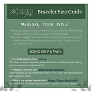 bracelet size guide and sizing help from skolland jewelry