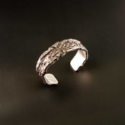 Morrigu Cuff Bracelet-One of a Kind-Argentium Sterling Silver