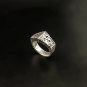 Eamon Ring-Unisex Triskelion Ring-Argentium Sterling Silver