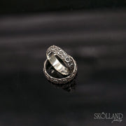 Where the Rose Grows Ring- Sterling Silver