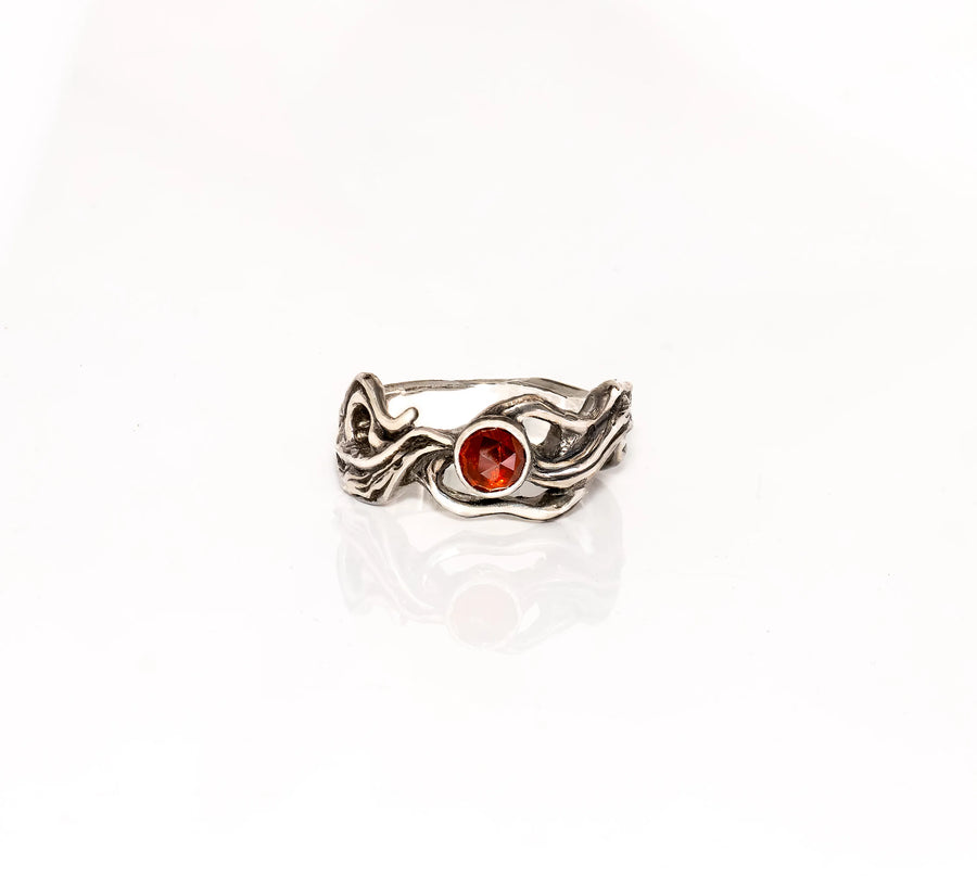 Ambio Ring-Argentium Silver