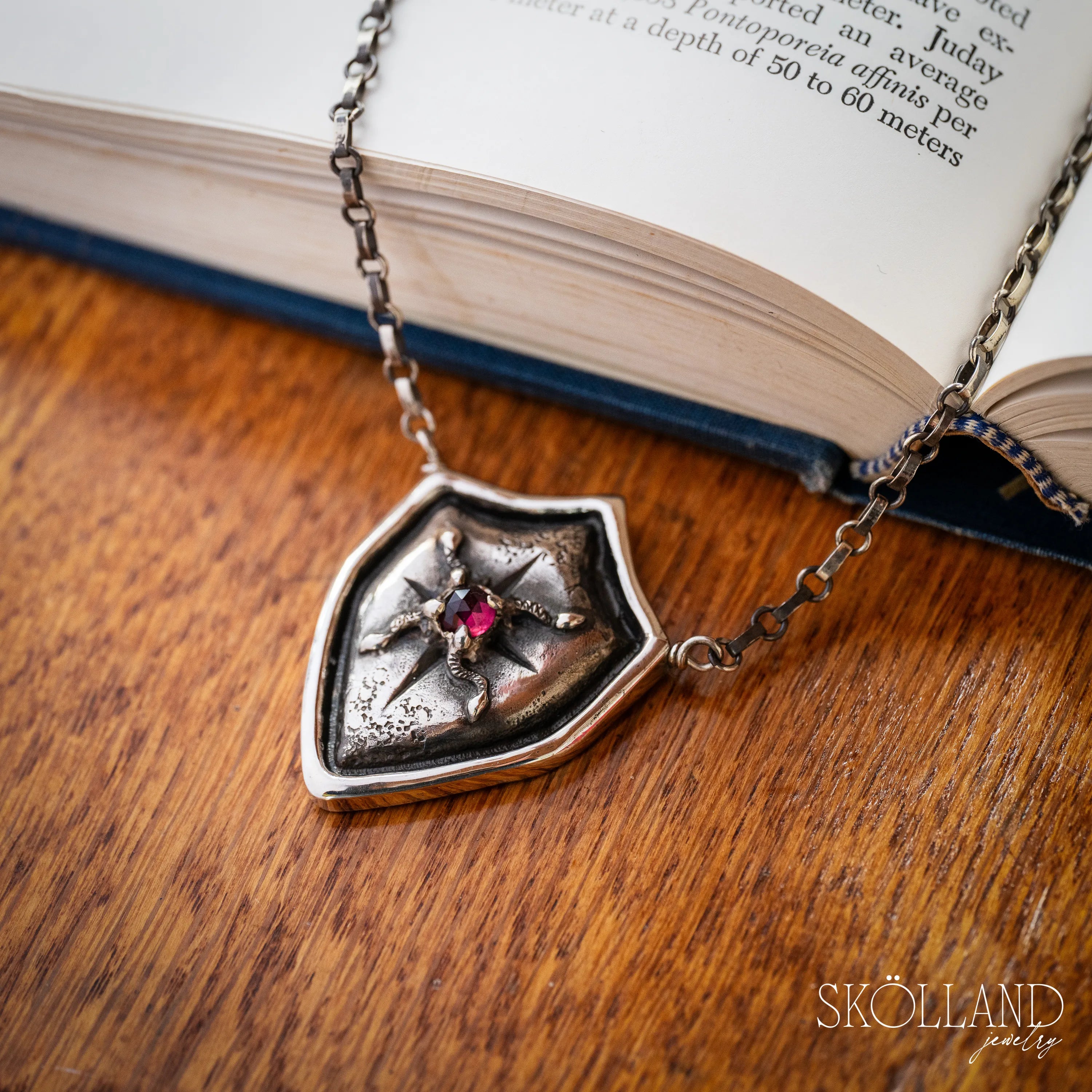 Athenas Shield Necklace-Limited Release