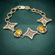 Luna & Realtas Sanctuary-Bracelet-Sterling Silver & Citrine-LIMITED