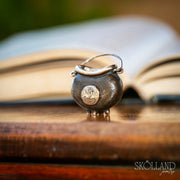 The Sorceresses Cauldron- Sterling Silver-One of a Kind