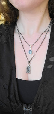 North Star Shadow Box Style Necklace-One of A Kind