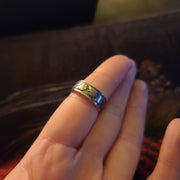 Dancing Oak Leaves Ring- Size 7.75