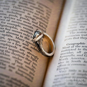 Captured Stardust Ring- One of a kind- Size 7.75