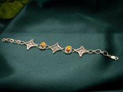 Luna & Realtas Sanctuary-Bracelet-Sterling Silver & Citrine-LIMITED