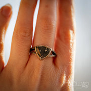 Captured Stardust Ring- One of a kind- Size 7.75
