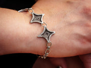 Luna & Realtas Realm- Sterling Silver Chain Bracelet