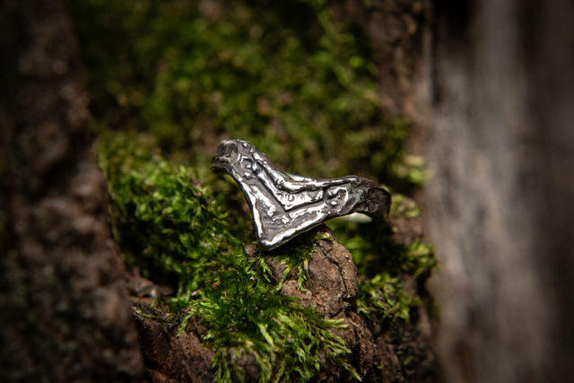 Battle Ring-Argentium Sterling Silver or 14K Gold