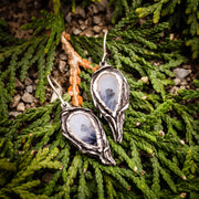 Thistles on a Foggy Morn-Dendric Agate & Argentium Sterling Silver