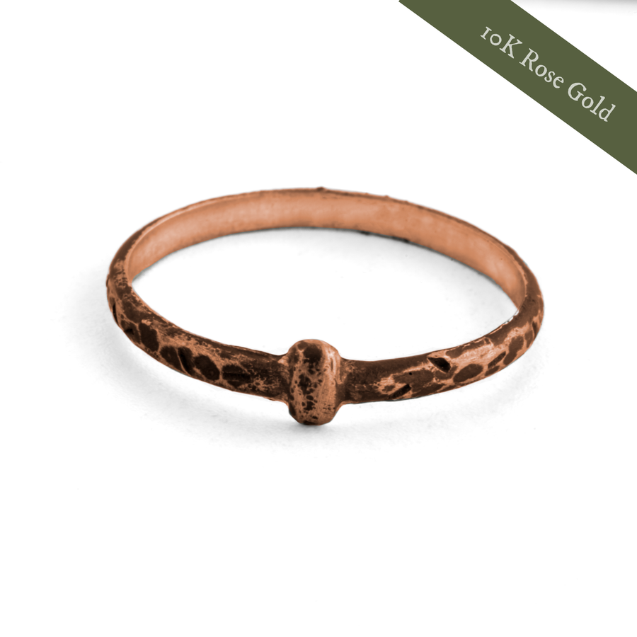 Claires Dainty Ring- 2mm outlander styled stacking band in your choice of 950 silver or 10K Gold
