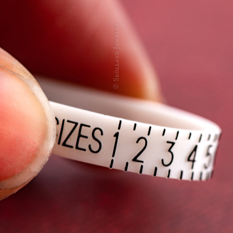 Flexibler Ringgrößenmesser – US- und CA-Größen – wiederverwendbar und hypoallergen – finden Sie meine Ringgröße