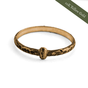 Claires Dainty Ring- 2mm outlander styled stacking band in your choice of 950 silver or 10K Gold